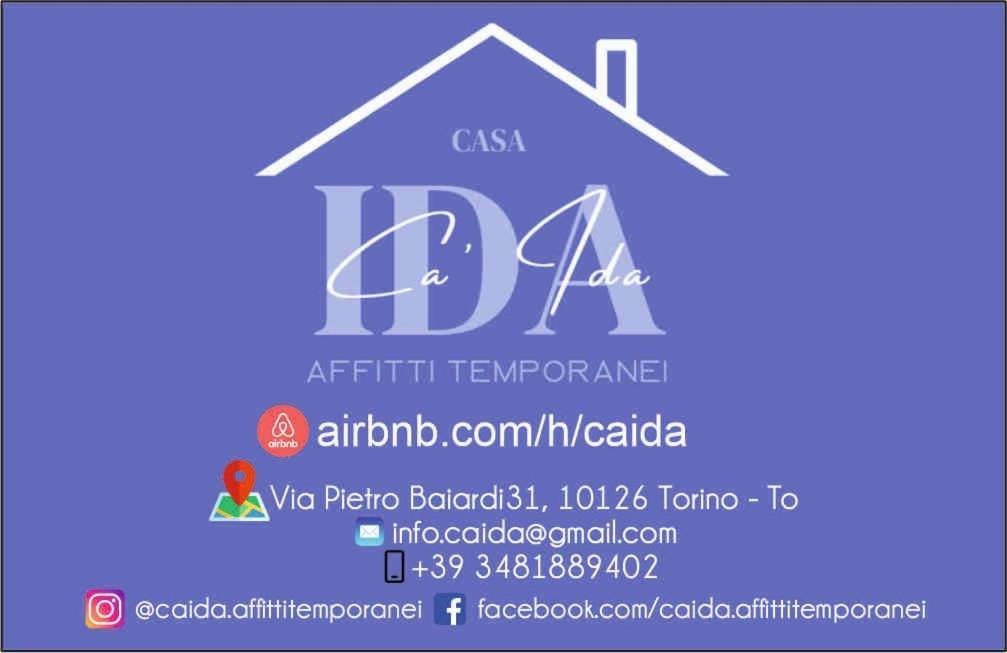 Апартаменты Ca' Ida - Affitti Temporanei Турин Экстерьер фото